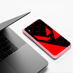Чехол iPhone XS Max матовый Valorant, цвет: 3D-баблгам — фото 2