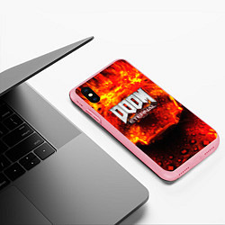Чехол iPhone XS Max матовый Doom Eternal, цвет: 3D-баблгам — фото 2