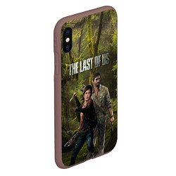 Чехол iPhone XS Max матовый THE LAST OF US, цвет: 3D-коричневый — фото 2