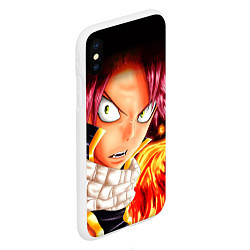 Чехол iPhone XS Max матовый FAIRY TAIL ХВОСТ ФЕИ, цвет: 3D-белый — фото 2