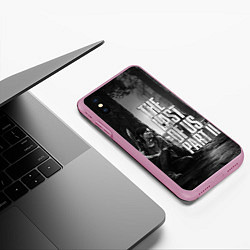 Чехол iPhone XS Max матовый THE LAST OF US 2, цвет: 3D-розовый — фото 2