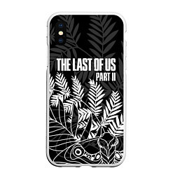 Чехол iPhone XS Max матовый THE LAST OF US 2, цвет: 3D-белый