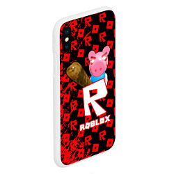 Чехол iPhone XS Max матовый ROBLOX: PIGGI, цвет: 3D-белый — фото 2