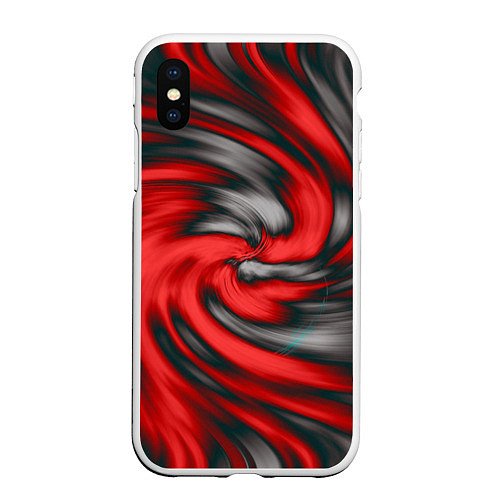 Чехол iPhone XS Max матовый ЛАБИРИНТ ФАНТАЗИЙ / 3D-Белый – фото 1