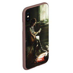 Чехол iPhone XS Max матовый ЛАСТ ОФ АС 2 ЭЛЛИ, цвет: 3D-коричневый — фото 2