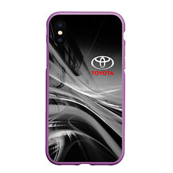 Чехол iPhone XS Max матовый TOYOTA