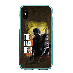 Чехол iPhone XS Max матовый The last of us, цвет: 3D-мятный