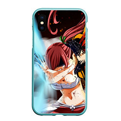 Чехол iPhone XS Max матовый FAIRY TAIL ХВОСТ ФЕИ