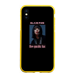 Чехол iPhone XS Max матовый BLACKPINK - Lisa