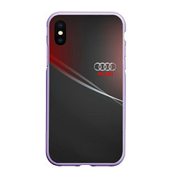 Чехол iPhone XS Max матовый AUDI