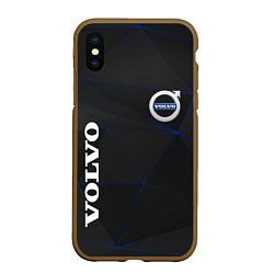 Чехол iPhone XS Max матовый VOLVO