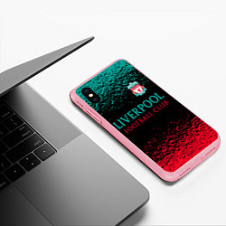 Чехол iPhone XS Max матовый LIVERPOOL, цвет: 3D-баблгам — фото 2