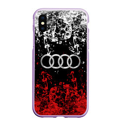 Чехол iPhone XS Max матовый AUDI