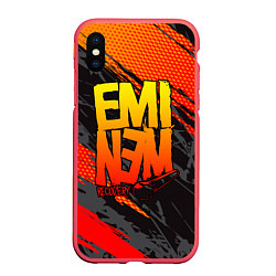 Чехол iPhone XS Max матовый Eminem