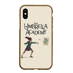 Чехол iPhone XS Max матовый The umbrella academy