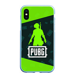 Чехол iPhone XS Max матовый PUBG ПАБГ