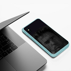 Чехол iPhone XS Max матовый As We Can Billy grey, цвет: 3D-мятный — фото 2