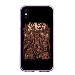 Чехол iPhone XS Max матовый Slayer