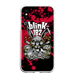 Чехол iPhone XS Max матовый Blink 182