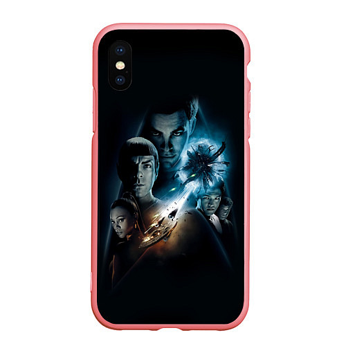 Чехол iPhone XS Max матовый Star Trek / 3D-Баблгам – фото 1