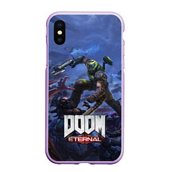 Чехол iPhone XS Max матовый Doom Eternal The Ancient Gods