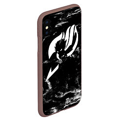 Чехол iPhone XS Max матовый ХВОСТ ФЕИ, цвет: 3D-коричневый — фото 2