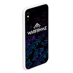 Чехол iPhone XS Max матовый WARFRAME ВАРФРЕЙМ, цвет: 3D-белый — фото 2