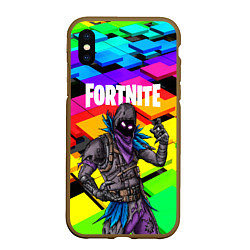 Чехол iPhone XS Max матовый FORTNITE