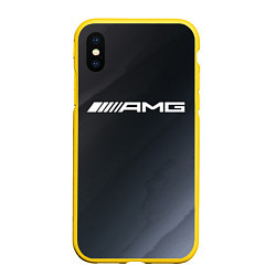 Чехол iPhone XS Max матовый MERCEDES МЕРСЕДЕС