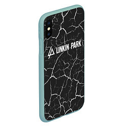 Чехол iPhone XS Max матовый LINKIN PARK ЛИНКИН ПАРК, цвет: 3D-мятный — фото 2