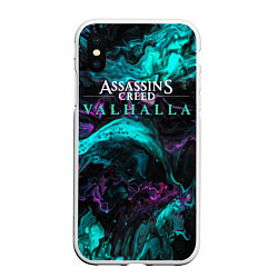 Чехол iPhone XS Max матовый Assassins Creed Valhalla