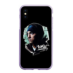 Чехол iPhone XS Max матовый EMINEM 8 MILE