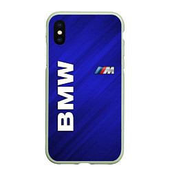 Чехол iPhone XS Max матовый BMW