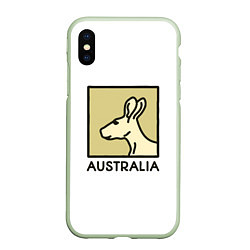 Чехол iPhone XS Max матовый Australia