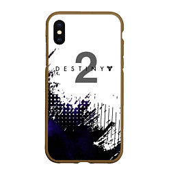 Чехол iPhone XS Max матовый DESTINY 2: BEYOND LIGHT, цвет: 3D-коричневый