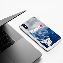Чехол iPhone XS Max матовый FARCRY 4 S, цвет: 3D-белый — фото 2