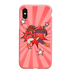 Чехол iPhone XS Max матовый Megumin Dabbing