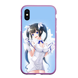 Чехол iPhone XS Max матовый Hestia