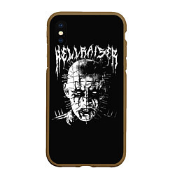 Чехол iPhone XS Max матовый Hellraiser