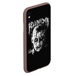 Чехол iPhone XS Max матовый Hellraiser, цвет: 3D-коричневый — фото 2