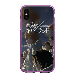 Чехол iPhone XS Max матовый The promised neverland Z