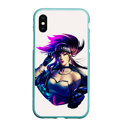 Чехол iPhone XS Max матовый KDA Akali