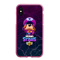 Чехол iPhone XS Max матовый Brawl Stars - Colonel Ruffs