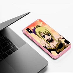 Чехол iPhone XS Max матовый Lucy, цвет: 3D-баблгам — фото 2