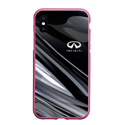 Чехол iPhone XS Max матовый Infiniti