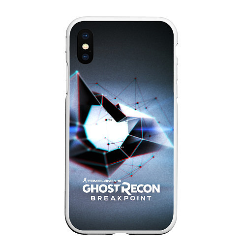 Чехол iPhone XS Max матовый GHOST RECON : BREAK POINT / 3D-Белый – фото 1