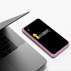 Чехол iPhone XS Max матовый Little Nightmares, цвет: 3D-розовый — фото 2