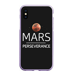 Чехол iPhone XS Max матовый Марс