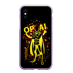 Чехол iPhone XS Max матовый One-Punch Man