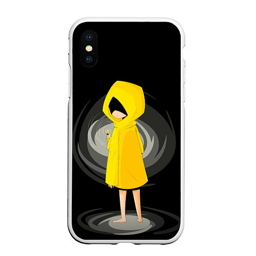 Чехол iPhone XS Max матовый Little Nightmares с Зажигалкой / 3D-Белый – фото 1